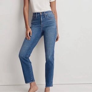 Madewell The Perfect Vintage Jean Blue Hi Rise Jeans Size 27
